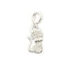 Dije Charm Gatito 10mm Plata 925