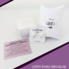 Aros Argollas Huella Huggies Plata 925 pack