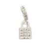 dije charm candado plata 925