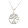 collar arbol de la vida cristales plata