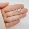 dije infinito cristales plata