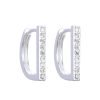 Aros Argolla Cristales Huggies