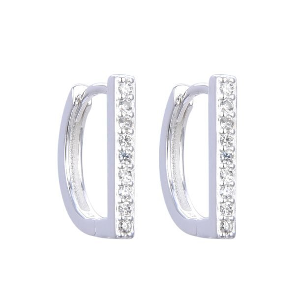 Aros Argolla Cristales Huggies