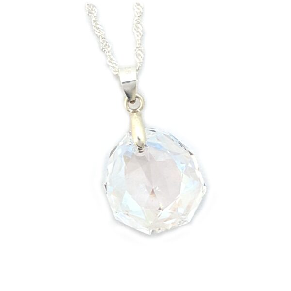collar cristal swarovski majestic plata 925