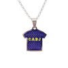 COAA-52 collar camiseta boca juniors acero quirúrgico