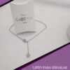 Collar Rama y Corazón Acero Quirúrgico