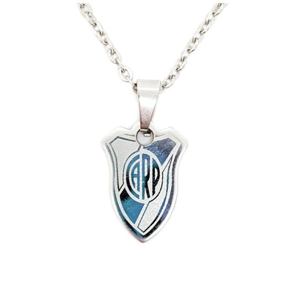 Collar Escudo River Plate Acero Quirúrgico