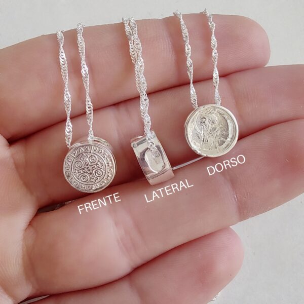 collar san benito pasante plata