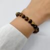 Pulsera Piedras Naturales 8mm Elastizada - ojo de tigre 4