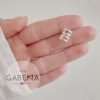 ACU-65 aro cuff lineas plata bidu