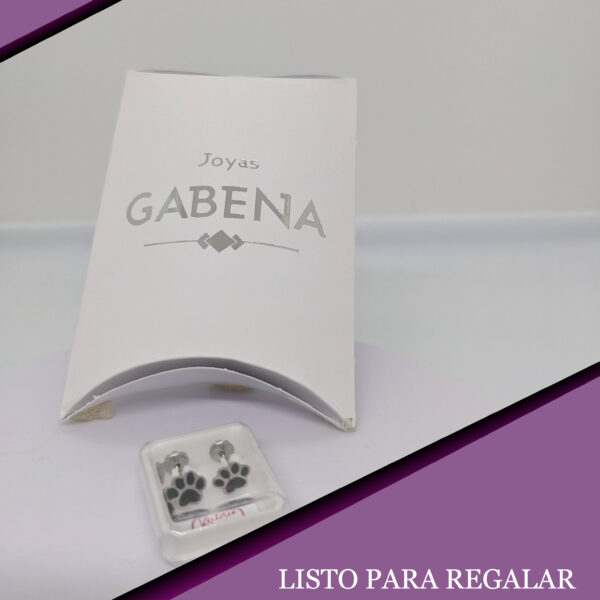 Aros Abridores Huellas Acero Quirúrgico - Negro pack