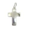 Dije Cruz Bombe Aplanada Plata 925