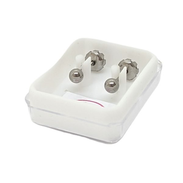 aros abridores bolita 3mm acero quirúrgico