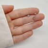 aros abridores cristal 4mm acero quirúrgico
