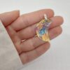 dije cristal luna 30mm plata 925 2