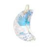 dije cristal swarovski luna 30mm plata
