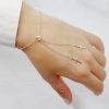 Pulsera Ajustable De Cruz Plata 925