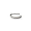 aro bidu cuff cristales plata 925