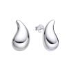 Aros Gotas Hailey Plata 925
