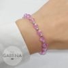 Pulsera Cristales Extensible Acero Quirúrgico