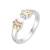 Anillo de Huella Regulable Plata 925