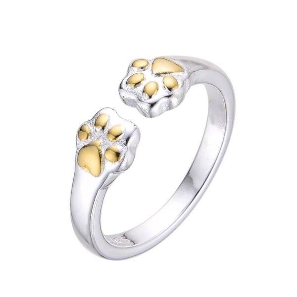 Anillo de Huella Regulable Plata 925