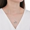 Collar 7 Cristales Multicolor Plata 925