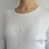 cadena rosario medalla milagrosa plata 925 65cm
