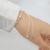 PC-111 Pulsera Denario Medalla Milagrosa Plata