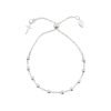Pulsera Denario Medalla Milagrosa Regulable Plata