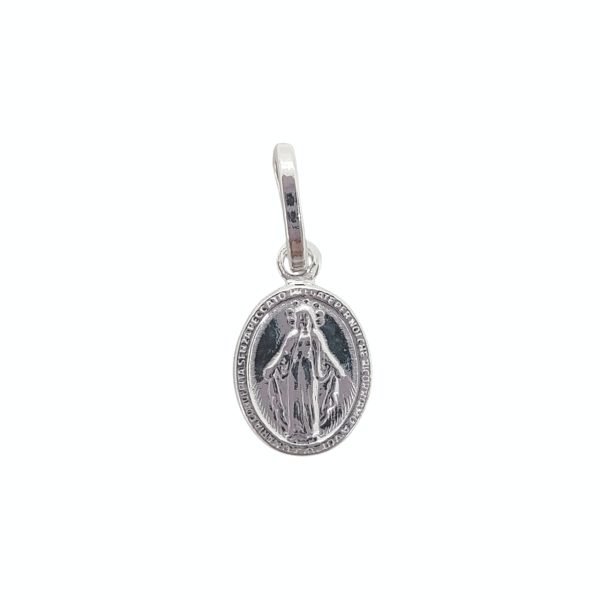 Dije Medalla Milagrosa plata 925 mini