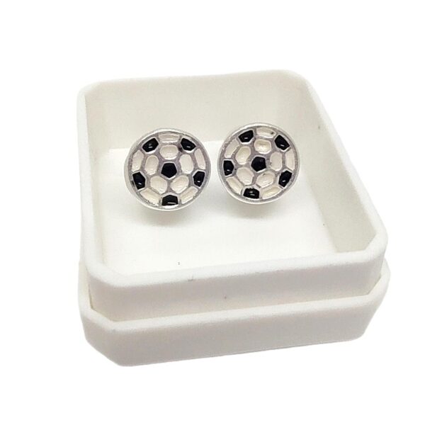 AA-163 aros abridores laminado plata pelota de futbol 1