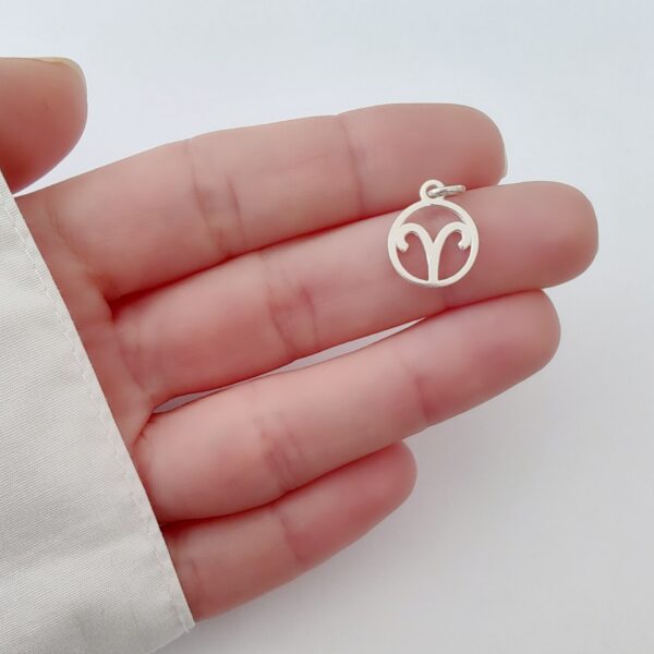 DI-246 Dije Signo Zodíaco Aries Plata 925 2