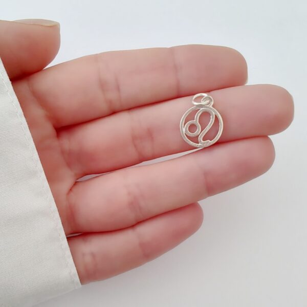 DI-250 Dije Signo Zodíaco Leo Plata 925 2