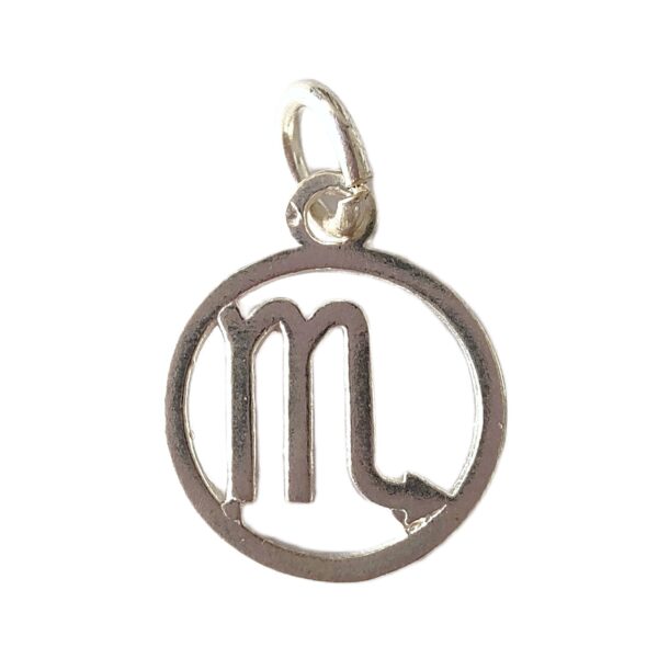 DI-253 Dije Signo Zodíaco Escorpio Plata 925