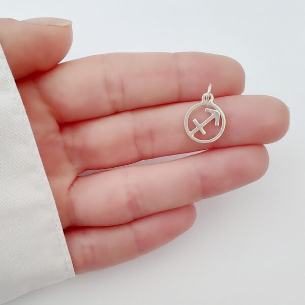 DI-255 Dije Signo Zodíaco Sagitario Plata 925 2