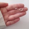 Aros Argollas Gruesas 2mm Plata 925 10mm