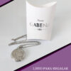Collar Relicario San Benito Acero pack