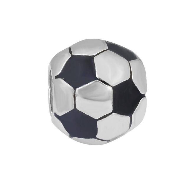 Dije Charm Pelota Futbol Acero Quirúrgico
