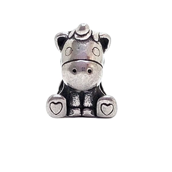 Dije Charm Unicornio Bebe Acero Quirúrgico