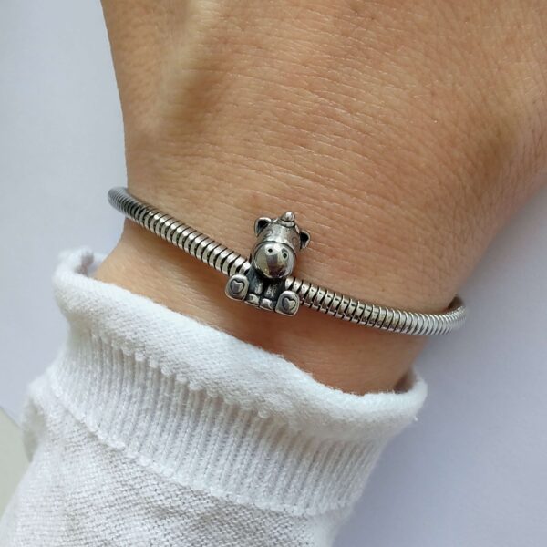 Dije Charm Unicornio Bebe Acero Quirúrgico