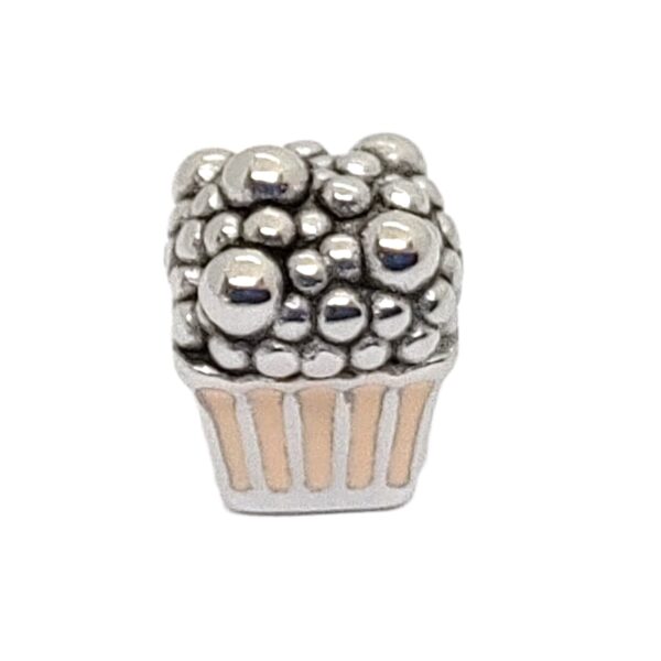 Dije Charm Pochoclos Acero Quirúrgico