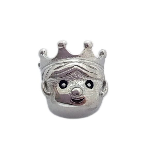 Dije Charm Rey Acero Quirúrgico