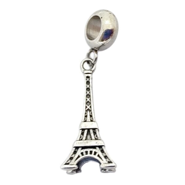Dije Charm Torre Eiffel Acero Quirúrgico