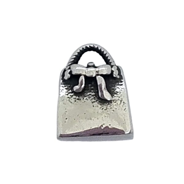 Dije Charm Cartera Acero Quirúrgico 2