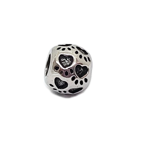 Dije Charm Dona Huellas Acero Quirúrgico