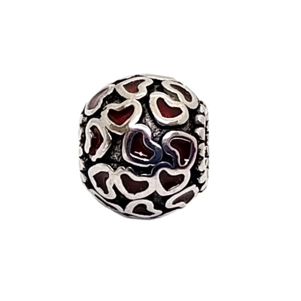 Dije Charm Dona Corazoncitos Acero Quirúrgico