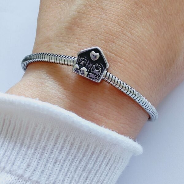 Dije Charm Casa Acero Quirúrgico 3