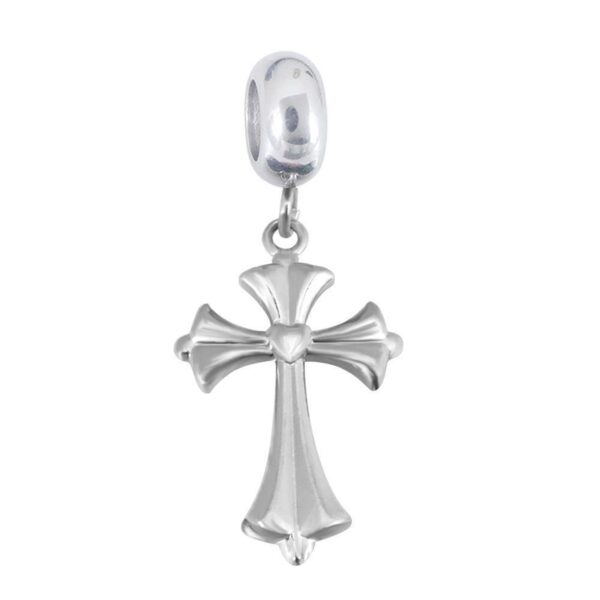 Dije Charm Cruz Acero Quirúrgico