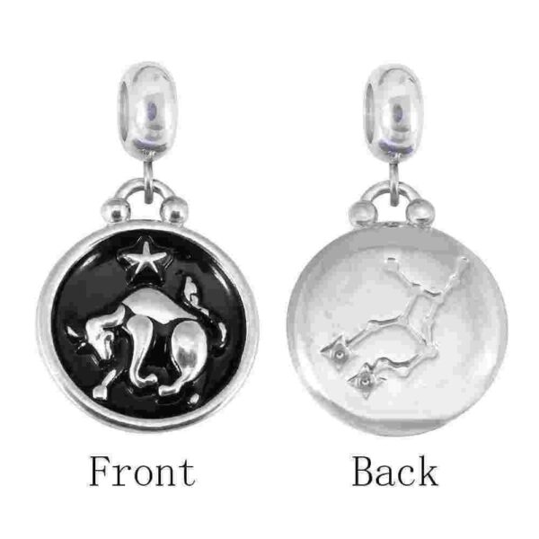 Dije Charm Zodiaco Acero Quirúrgico Tauro